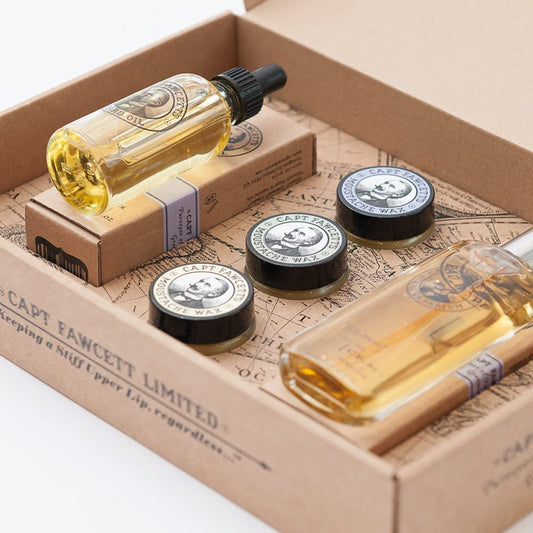 CAPTAIN FAWCETT'S | Parfum, Wax & Beard Oil Gift Set
